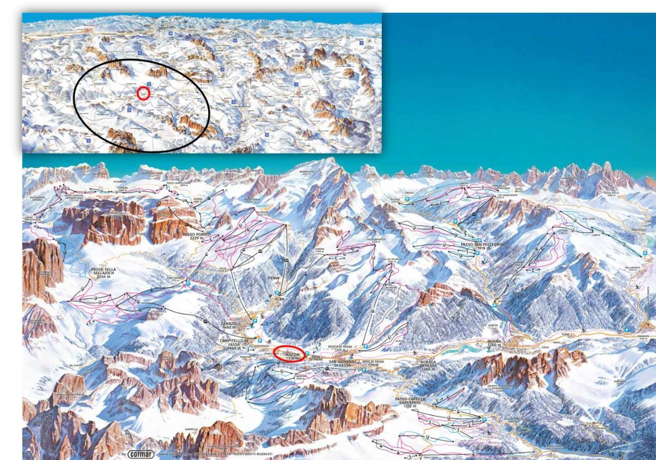 Dapolo - Cosy Appartment In Val Di Fassa Campestrin المظهر الخارجي الصورة
